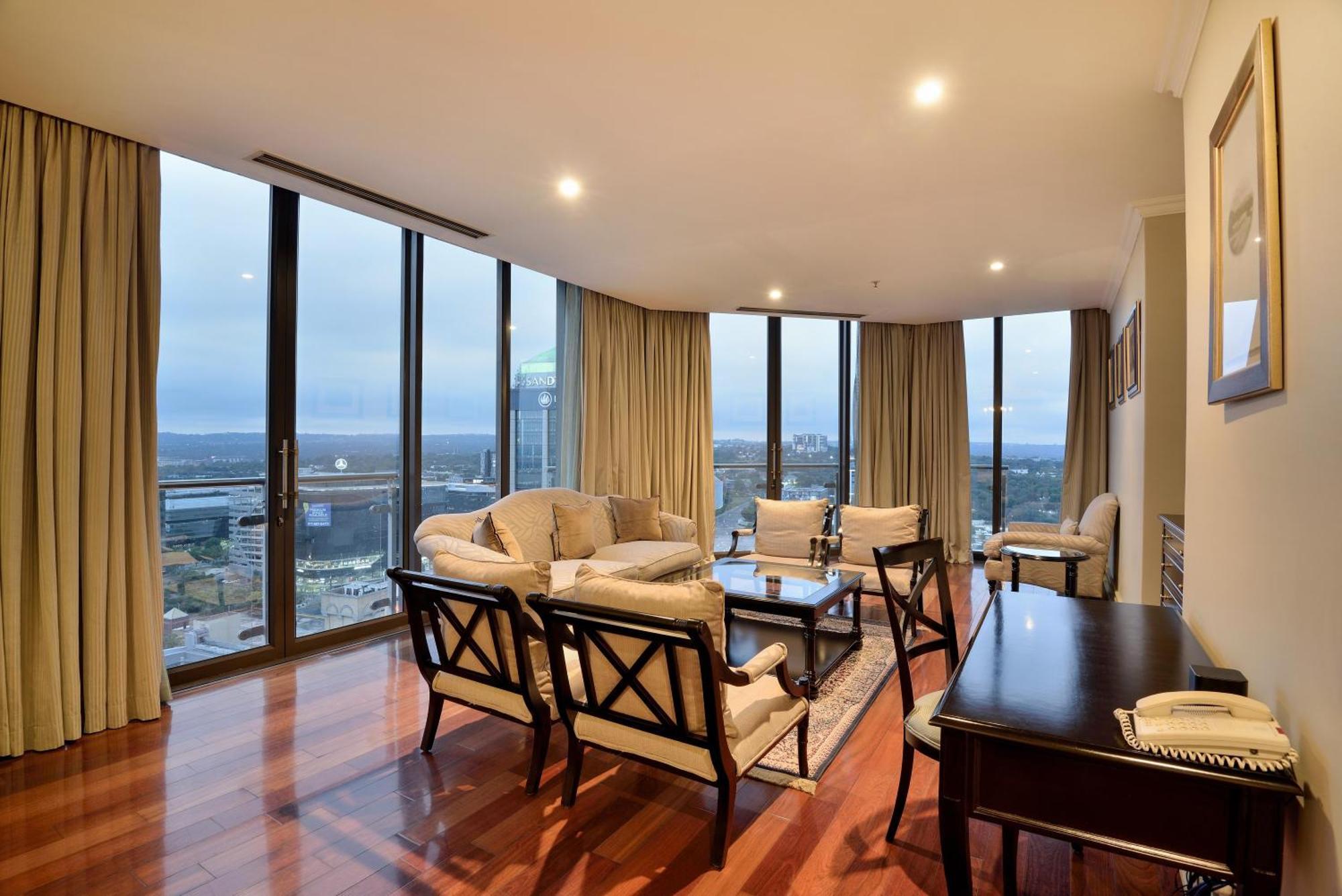 Hotel The Michelangelo Towers Sandton Exterior foto